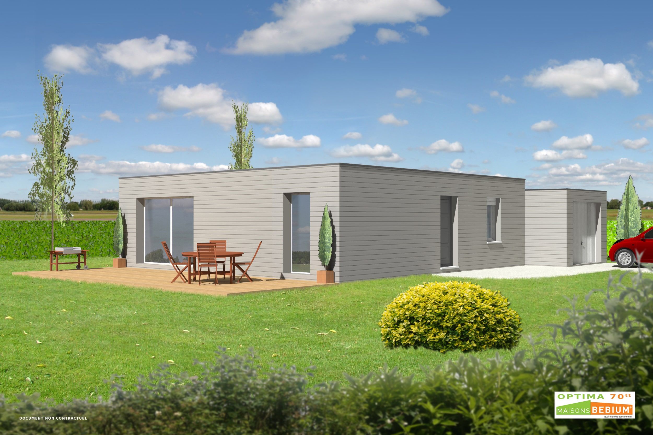 maison-plain-pied-avec-garage-70-m2-2-chambres-OPTIMA-70-Bioclimatique-prete-a-habiter-Maisons-BEBIUM