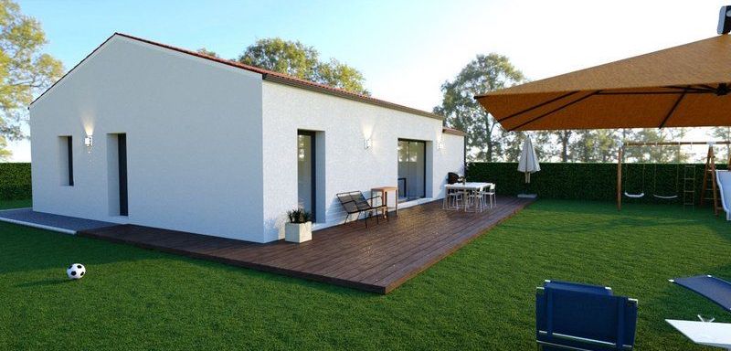 Maison bioclimatique à Davayat