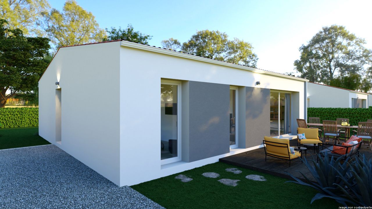 Projet de construction d'une maison 89.33 m² avec terrain à THURET (63)